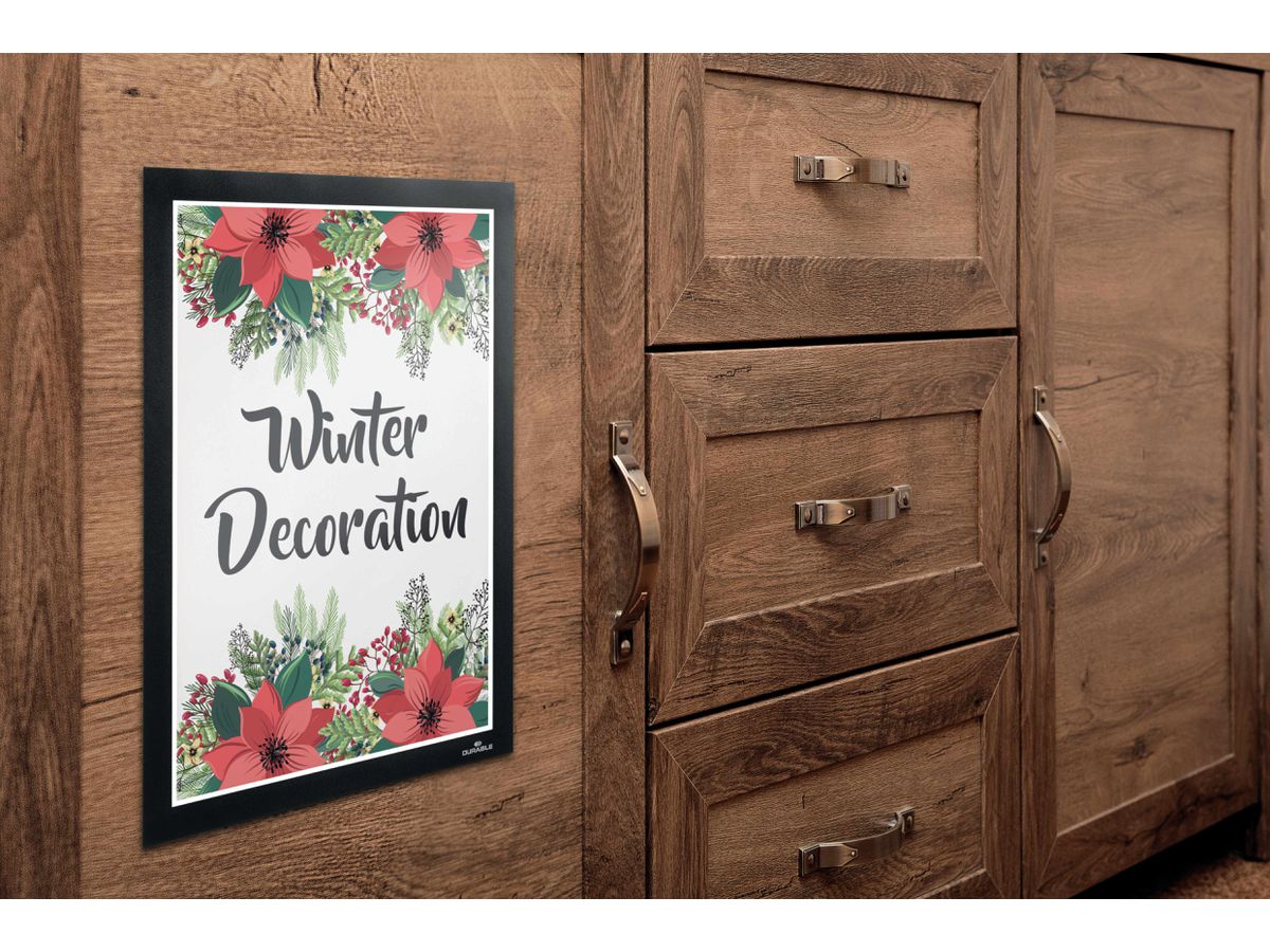 DURABLE Duraframe Wallpaper A4 484301 schwarz (4005546990736)