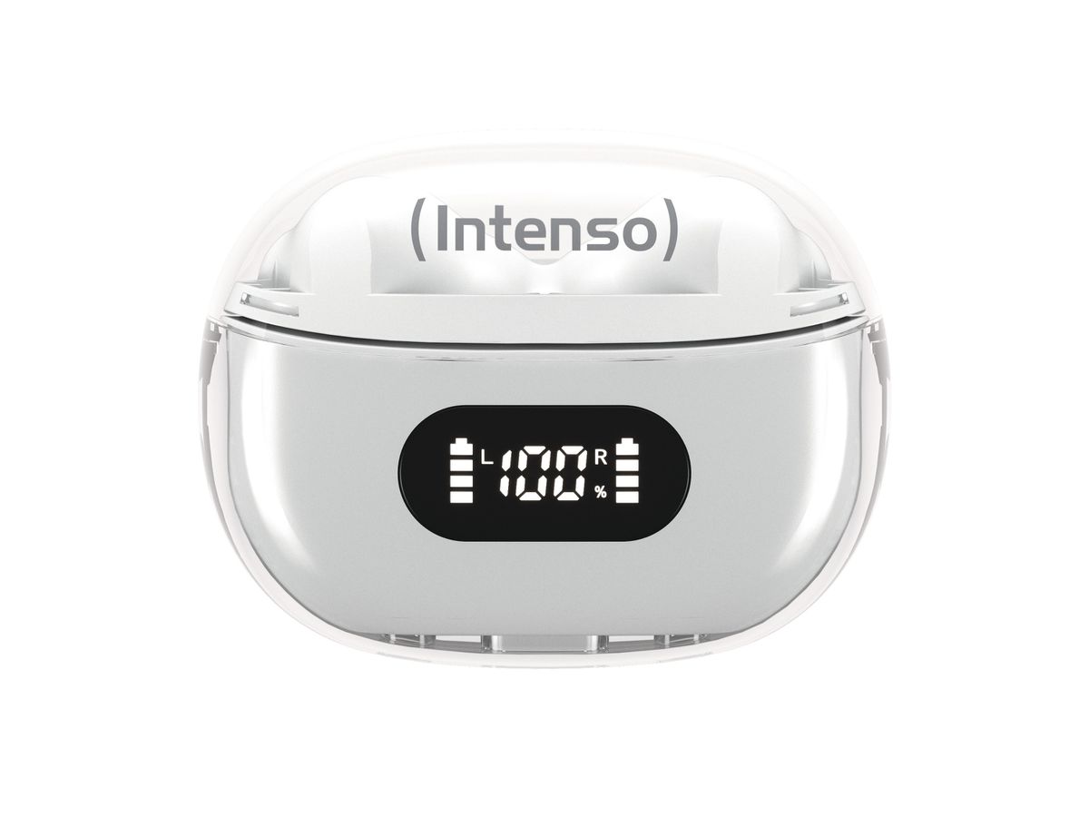 INTENSO Buds Plus Wirel. Earphones 3720312 T312AE, ANC, white (4034303034536)