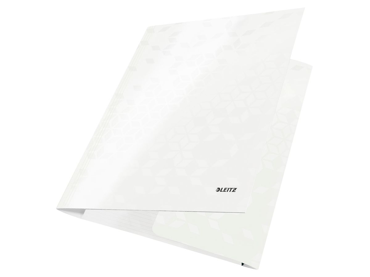 LEITZ Cartellina con elastico WOW A4 3982-00-01 bianco (4002432395101)