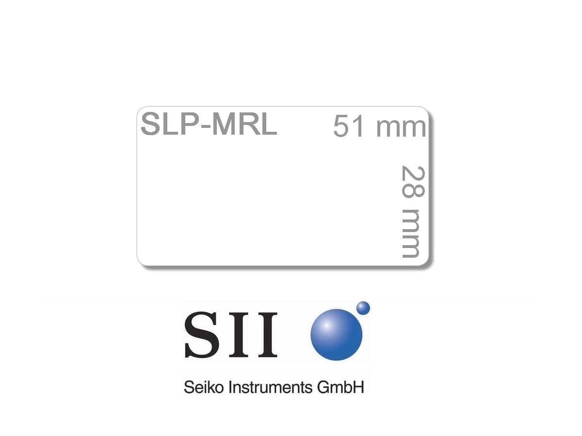 SEIKO a impiego multip.Etich.28x51mm SLP-MRL bianco, standard 2x220 pezzi (0020963210131)