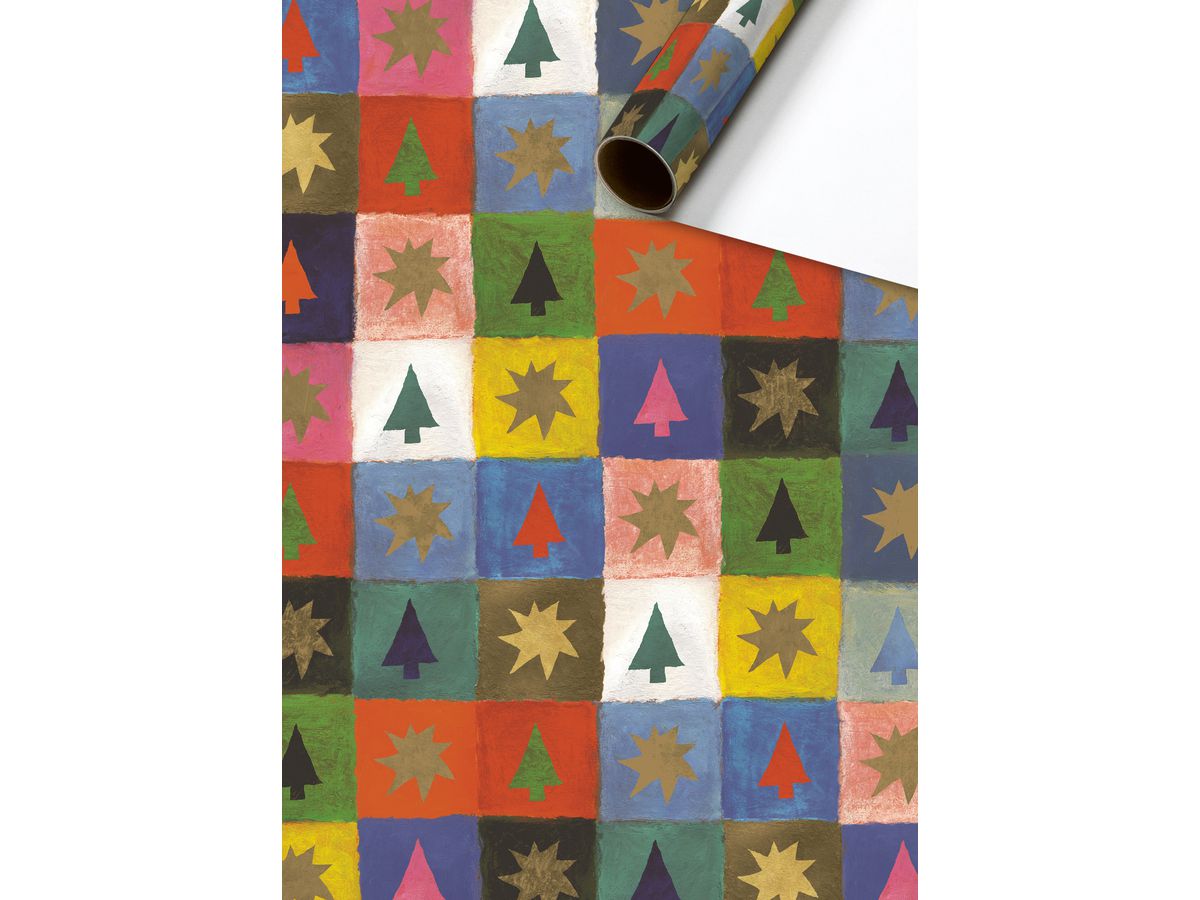 STEWO Geschenkpapier 2528154496 Basic Christmas 70x200cm (7630050880210)