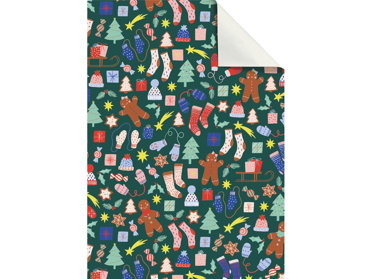 STEWO Carta da regalo Marioka 2512523747 verde scuro 50x70cm (7630050876503)