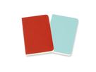 MOLESKINE Notizheft 2x 10.5x6.5cm 620480 liniert, korall/marine, 56 S. (8058647620480)