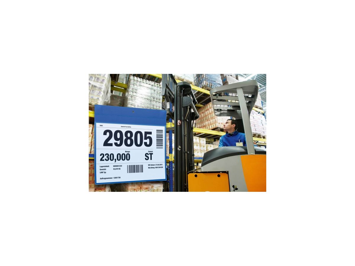 DURABLE Borsa segno A4 174807 plus 10 pezzi (4005546109077)