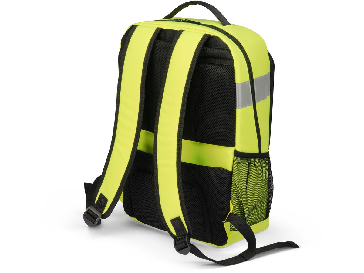 DICOTA Backpack HI-VIS Base P20471-17 24 litre Yellow (7640239421554)