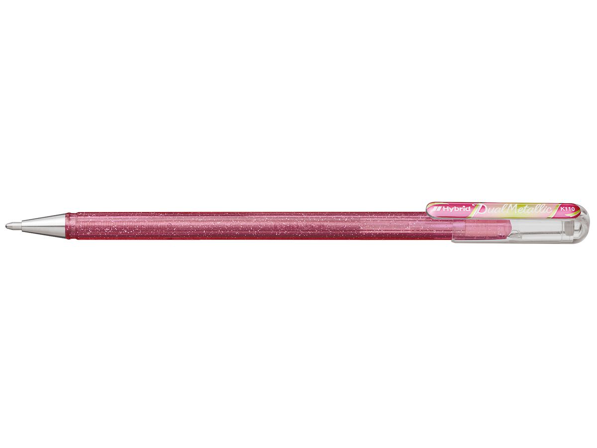 PENTEL Roller Hybrid Metal 1mm K110-DMPX pink/verde/oro (0884851051790)