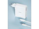 AUKEY OmniaMix II 140W GaN PD PA-B7O WH 3-Port, Wall charger White (0689323785797)