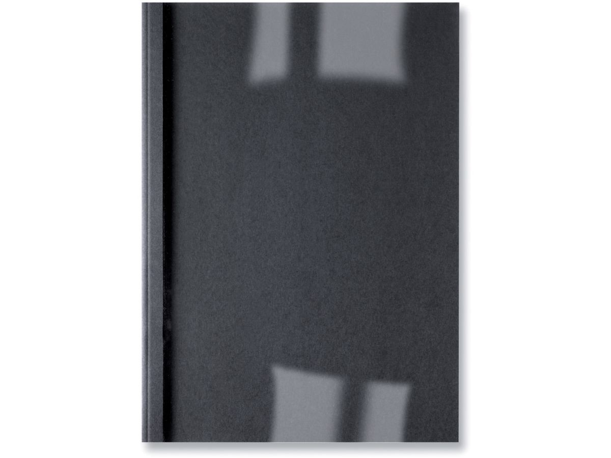 GBC Cartellina rilegatura 1,5mm A4 IB386008 nero 100 pezzi (0013465386008)