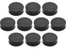 MAGNETOPLAN Aimant Ergo Large 10 pcs. 1665012 noir 34mm (4013695043173)