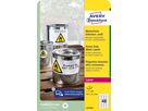 AVERY ZWECKFORM Etichette laser 45,7x21,2mm L47788 white, weather pr. 8 fogli (4004182076002)