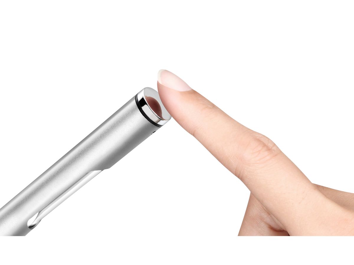 CEP Tischleuchte CEP PRO CLED-0100gra silber, dimmbar 4.9W (3462151000969)