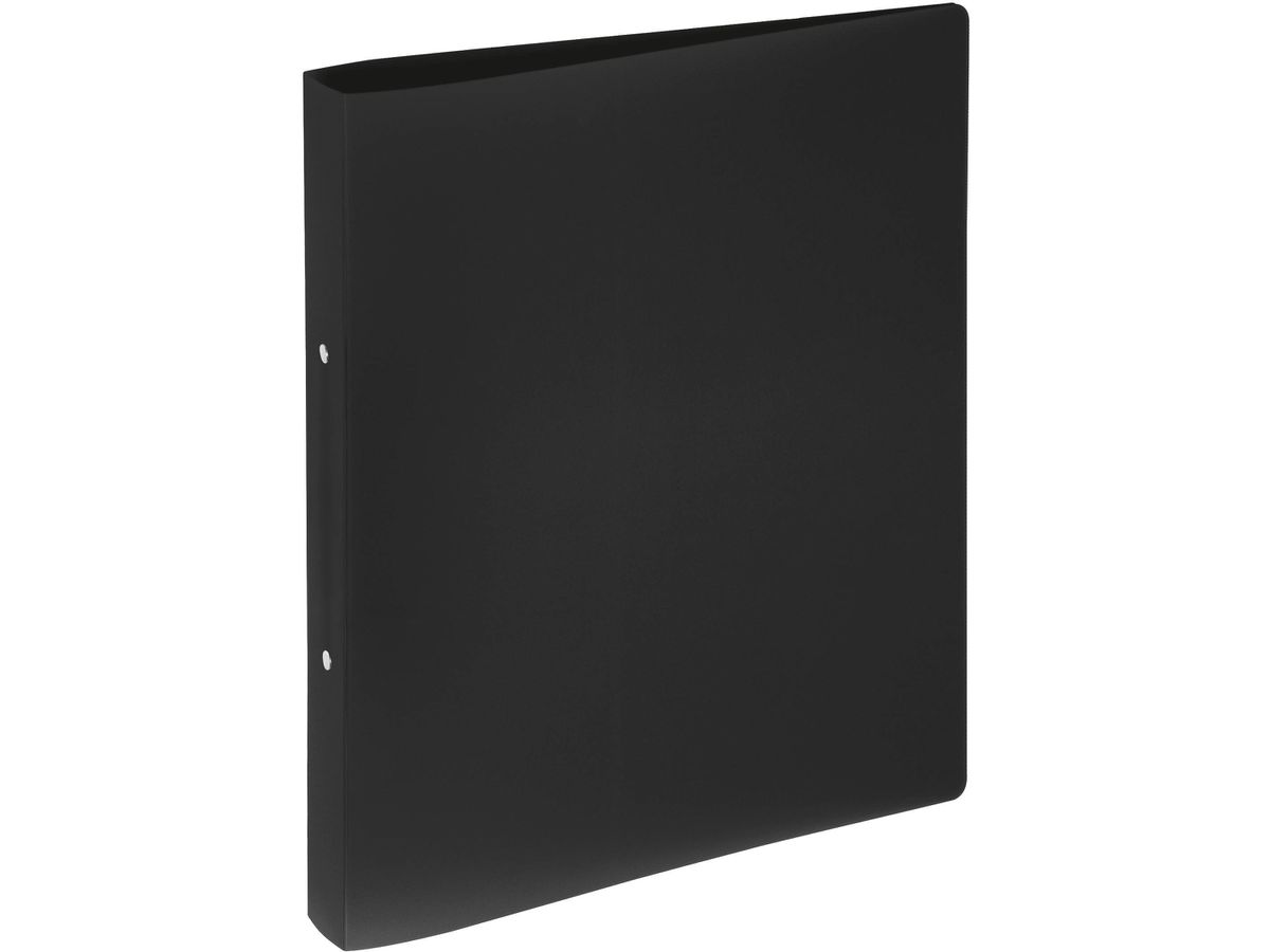 PAGNA Classeur à anneaux 33mm A4 20900-01 noir PP 2 anneaux (4009212049049)