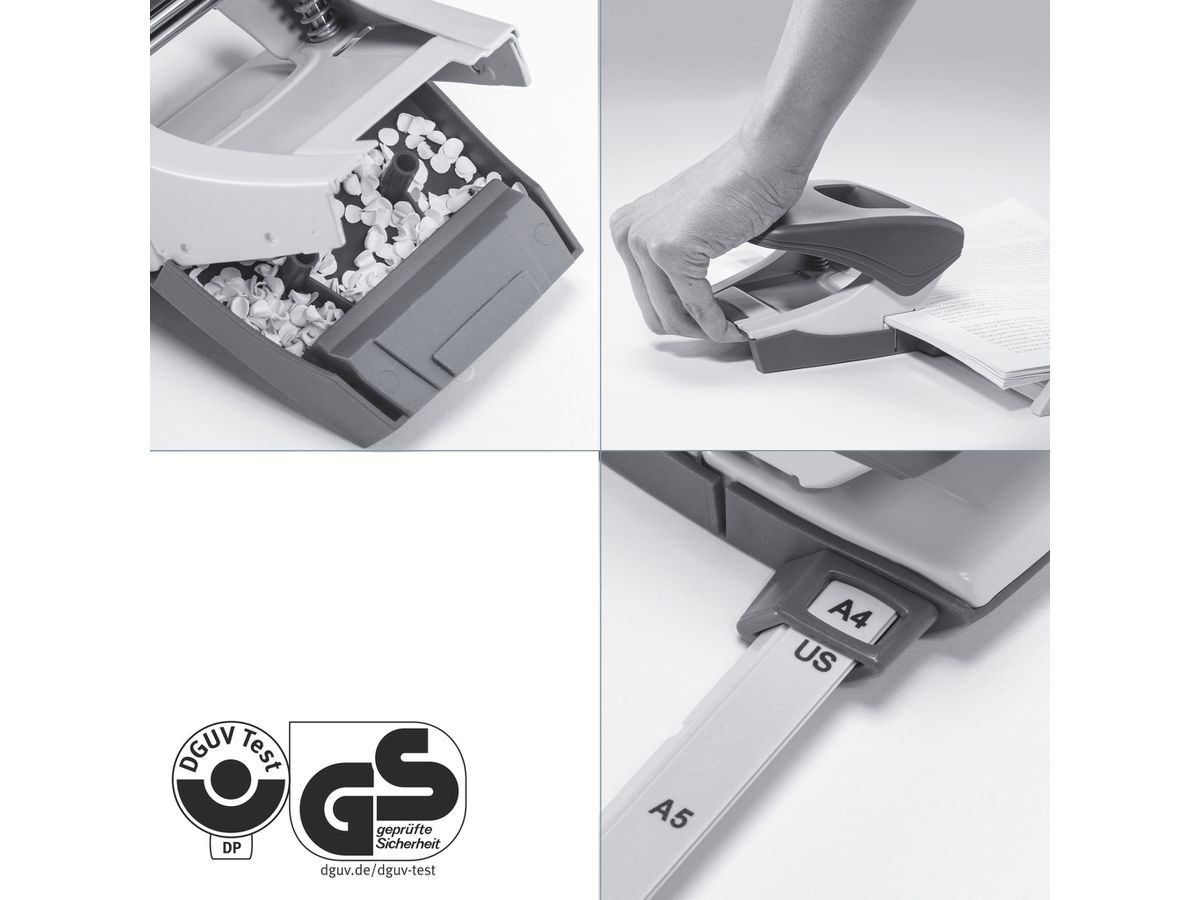 LEITZ Locher NeXXt Recycle 5003-00-55 grün, C02 neutral 30 Blatt (4002432135295)