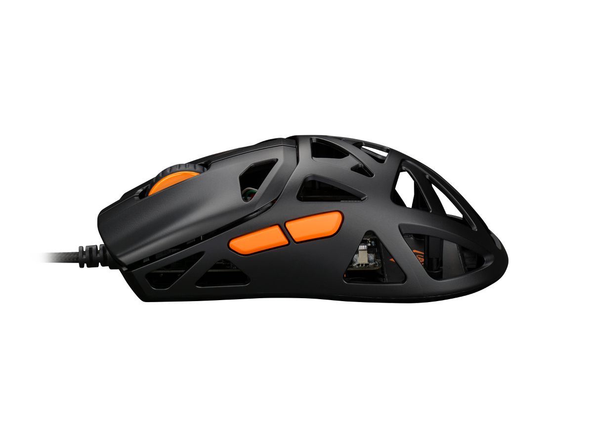 DELTACO Ultra-Lightweight Gam.Mouse GAM-187 Black, DM360, 12400 DPI (7333048070265)