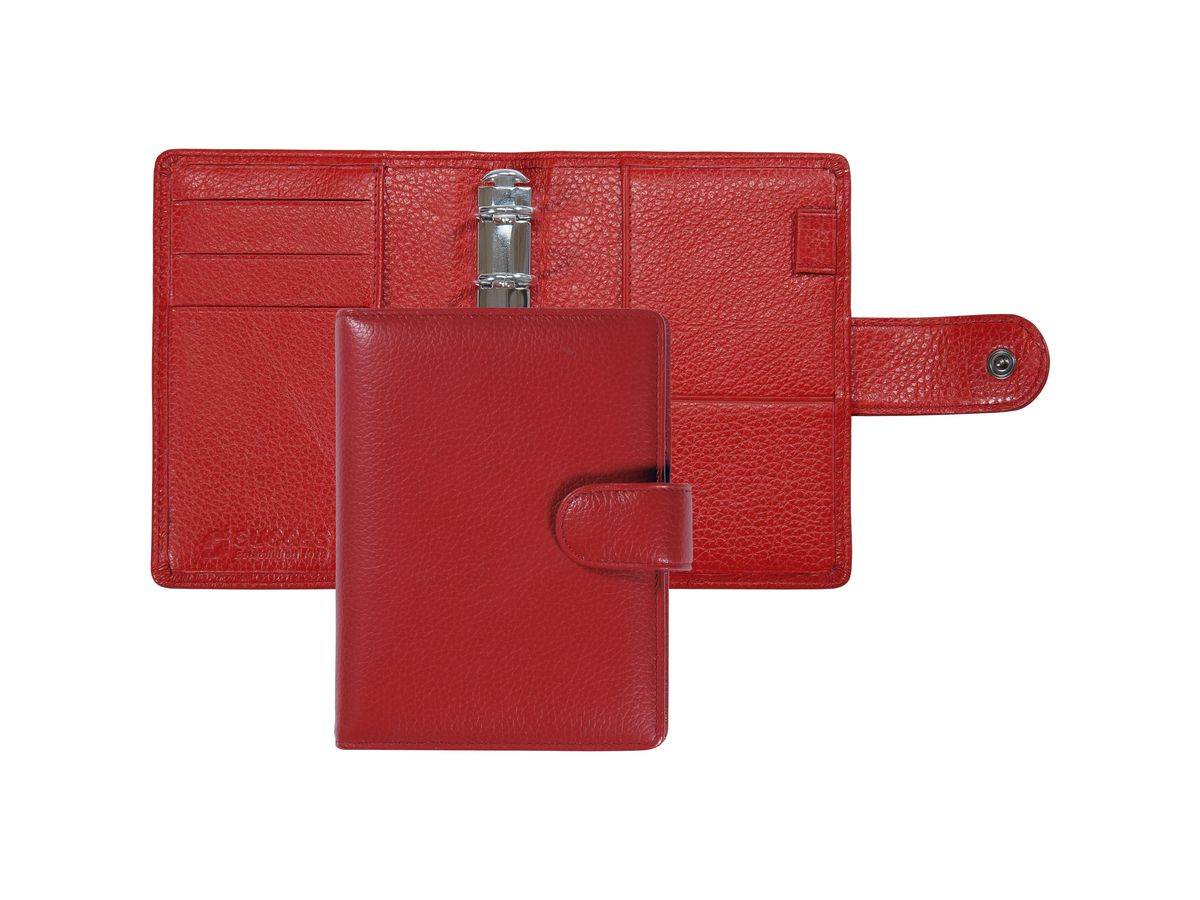 SUCCES Agenda Mini carnet Cadiz 84136545U cuir rouge 9.5x12.5cm (8717481150194)