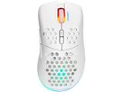 DELTACO Lightweight Gaming Mouse,RGB GAM-120-W Wireless, White, WM80 (7333048050618)