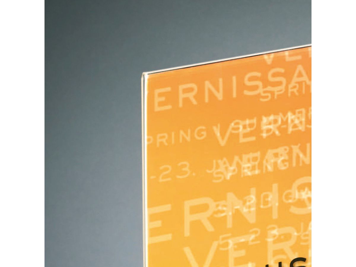 SIGEL Diplay tavola A4 TA220 trasparente (4004360981630)