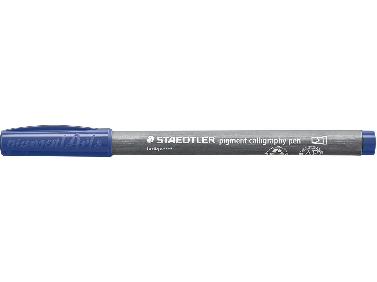 STAEDTLER Penne in fibra 2mm 375-36 indaco, cons. calligrafia (4007817099018)