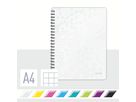 LEITZ Collegeblock WOW PP A4 4638-00-01 blanc quadrillé (4002432121311)