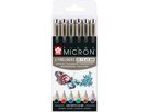 SAKURA Pigma Micron 05 Set 0.45mm POXSDK056A Couleurs de base 6 pièces (8712079421755)