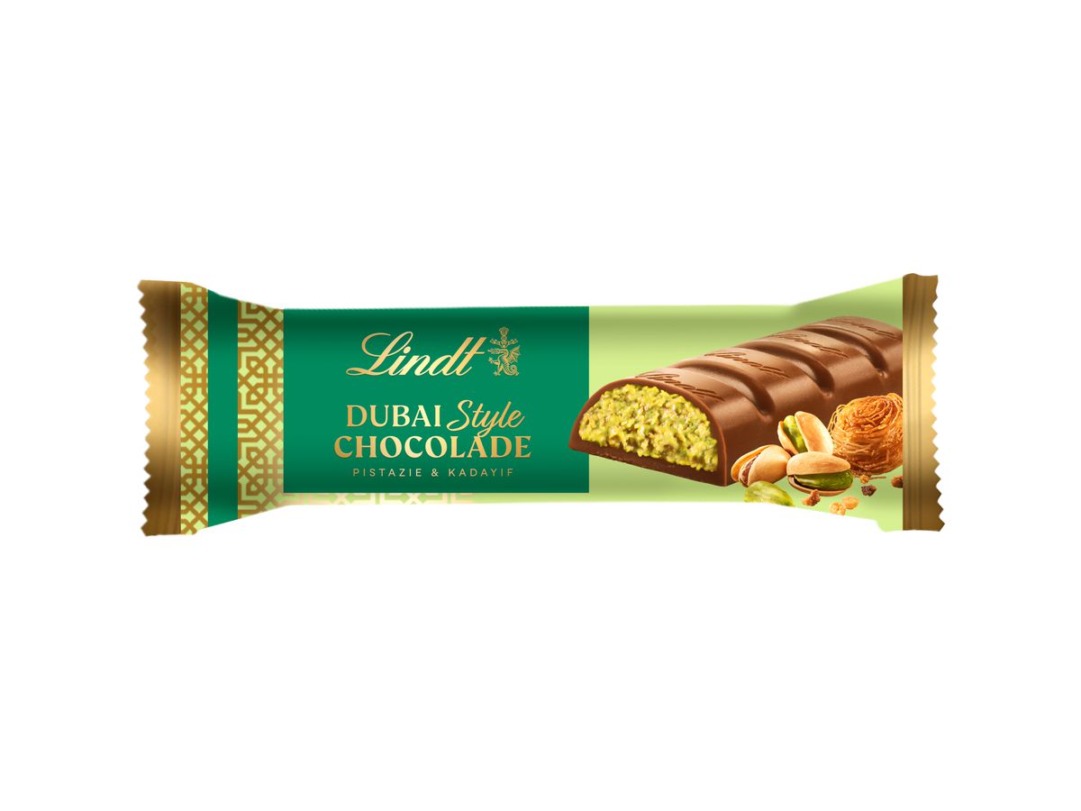LINDT Schokoladenriegel 639908 Dubai Style 40g, 1 Stk. (4000539398681)