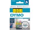DYMO Ruban D1 noir/jaune S0720980 24mm/7m (5411313537186)