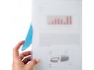 LEITZ Color Clip Magic A4 41740030 bleu clair (4002432353514)