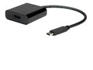 VALUE USB-C 3.1 - HDMI Adapter 12.99.3211 Black, ST/BU, 2160p, 10cm (7611990155699)