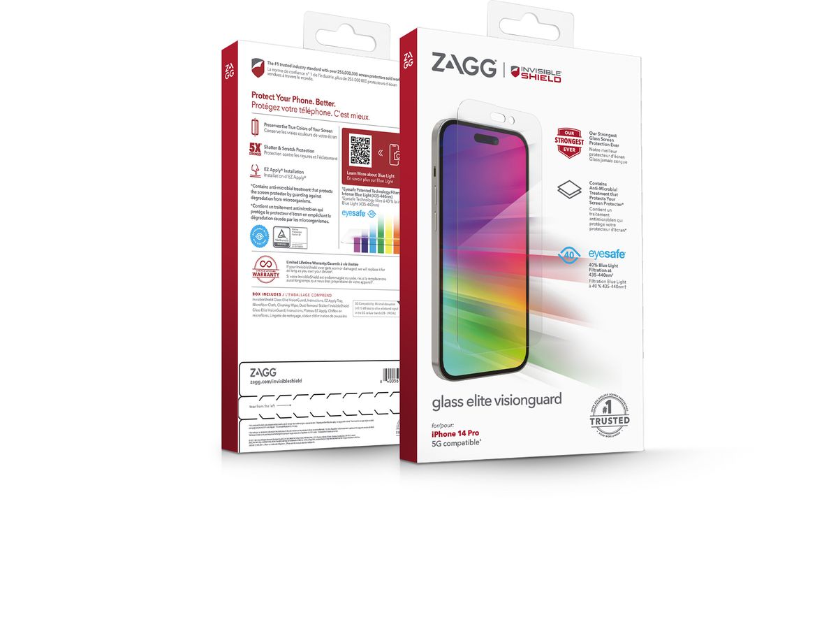 INVISIBLE SHIELD Glass Elite VisionGuard+ 200110153 iPhone 14 Pro 6.1 (0840056166660)