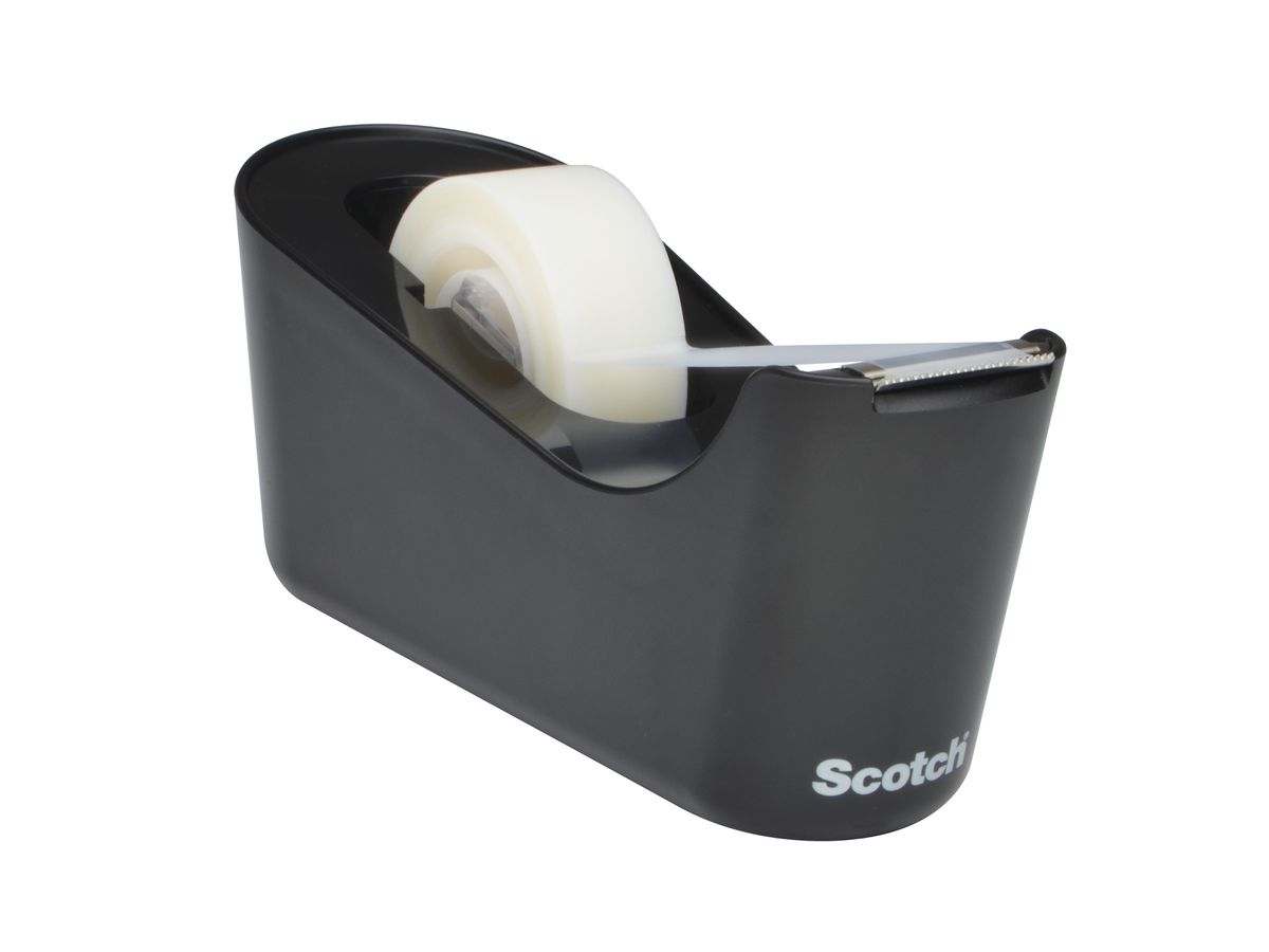 SCOTCH Dispenser 19mmx33m C18-B noir, incl. 1 Magic Tape (4054596577848)