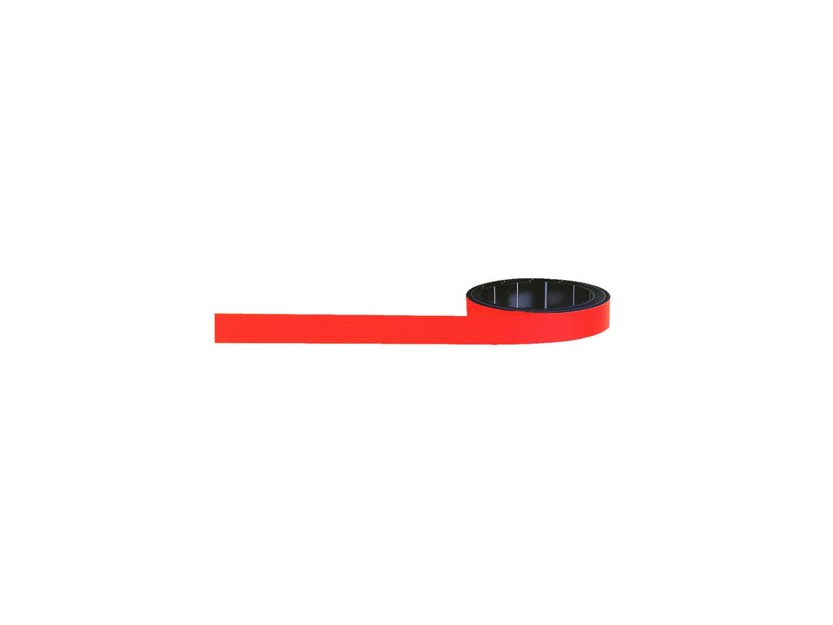 MAGNETOPLAN Ruban Magnetoflex 1261006 rouge 10mmx1m (4013695007885)
