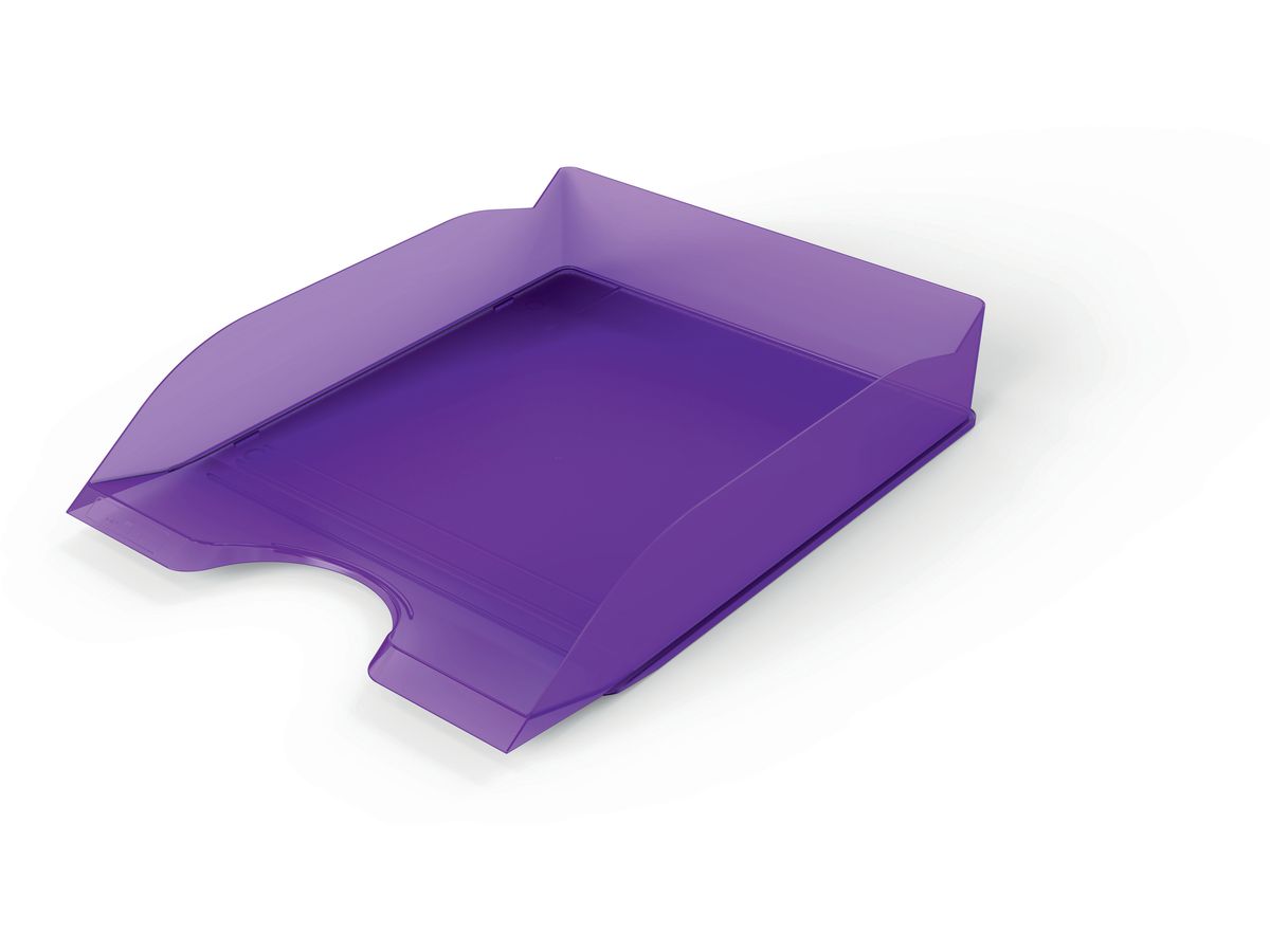 DURABLE Briefkorb Basic A4 1701674992 violett-transparent (4005546741970)