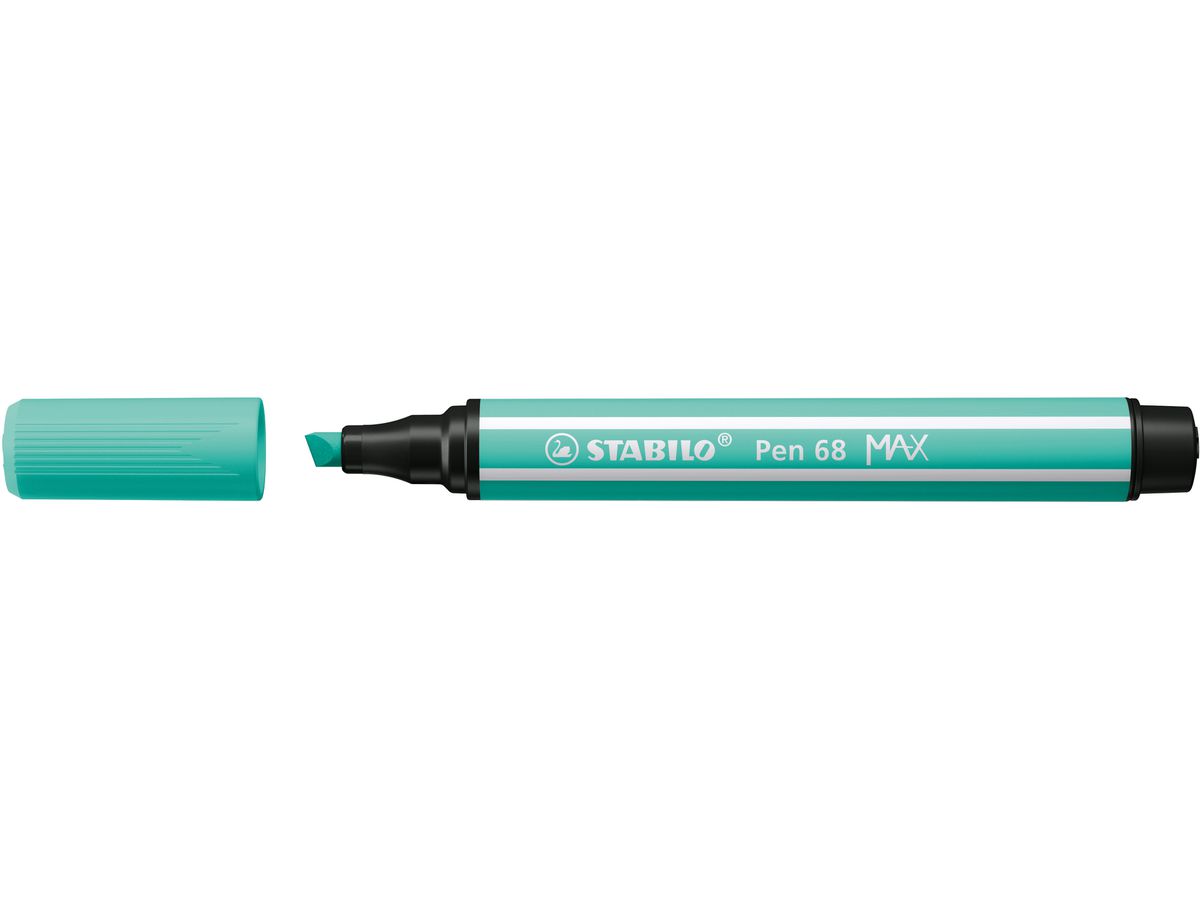 STABILO Fasermaler Pen 68 MAX 2+5mm 768/13 eisgrün (4006381569453)