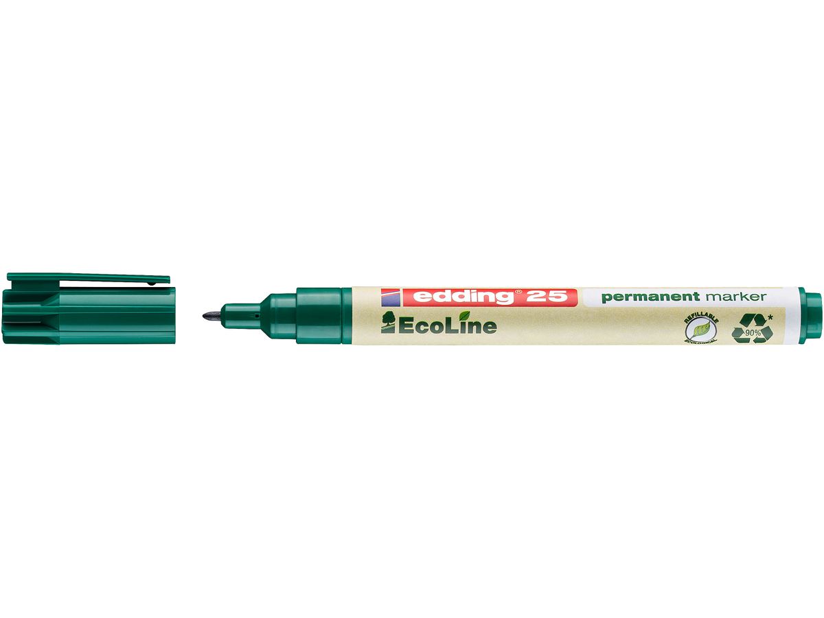 EDDING Permanent Marker 25 EcoLIne 25-4 grün (4004764971657)