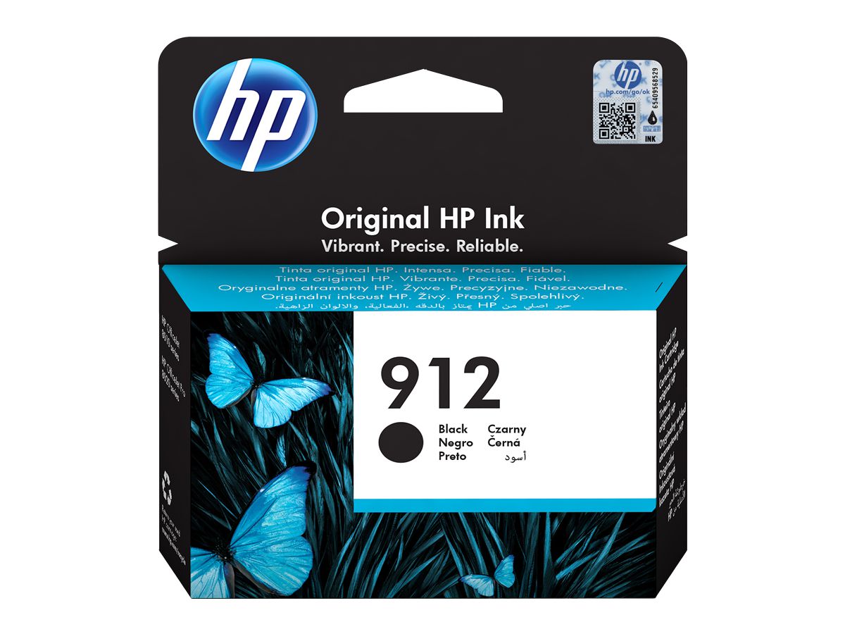 HP Tintenpatrone 912 schwarz 3YL80AE OfficeJet 8010/8020 250 S. (0192545866828)