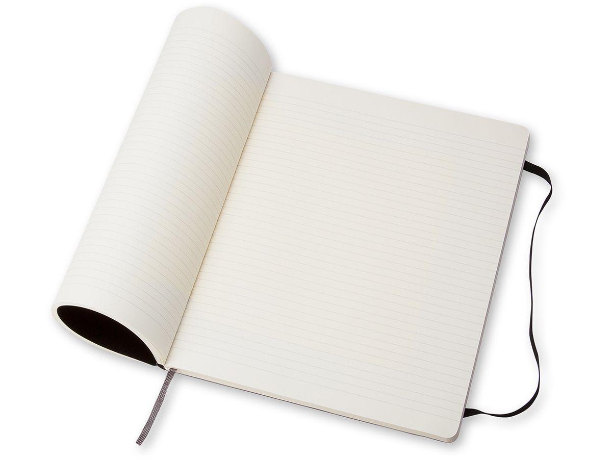MOLESKINE Taccuino Soft XL 722-3 rigato nero (9788883707223)