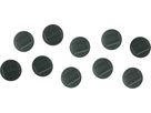 NOBO Magnet rund 32mm 1915298 schwarz 10 Stück (5028252611206)