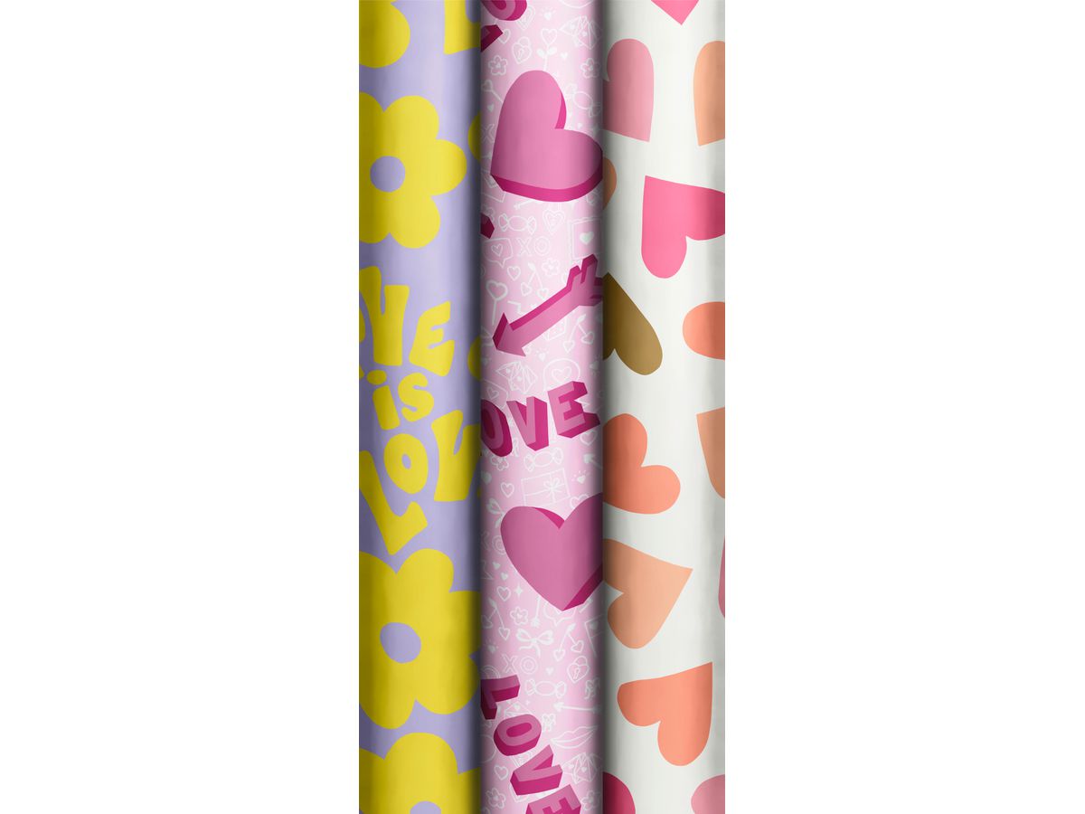 STEWO Papier cadeau 70x200cm 2528161699 Love Hug (7630050884072)