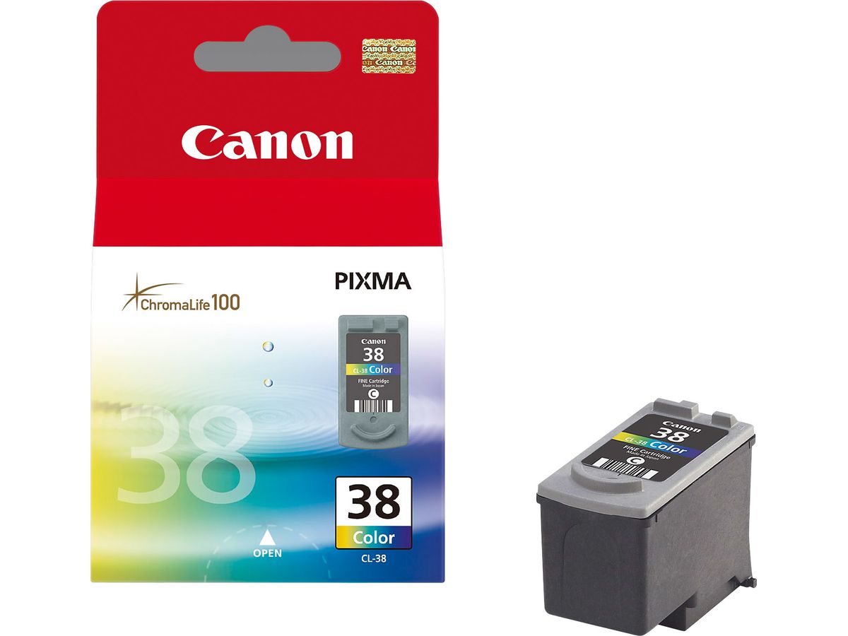 CANON Druckkopf color CL-38 PIXMA iP 2500 3x3ml (4960999454054)