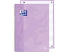 OXFORD Spiralbuch A4+ 400138325 liniert pastelllila 80 Blatt (8412771035426)