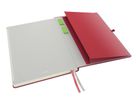 LEITZ Carnet Complete A4 44710025 quadrillé rouge (4002432100859)