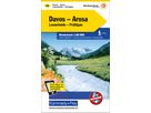 KÜMMERLY+FREY Carte des randonnées 325902213 Davos-Arosa 1:60'000 (9783259022139)