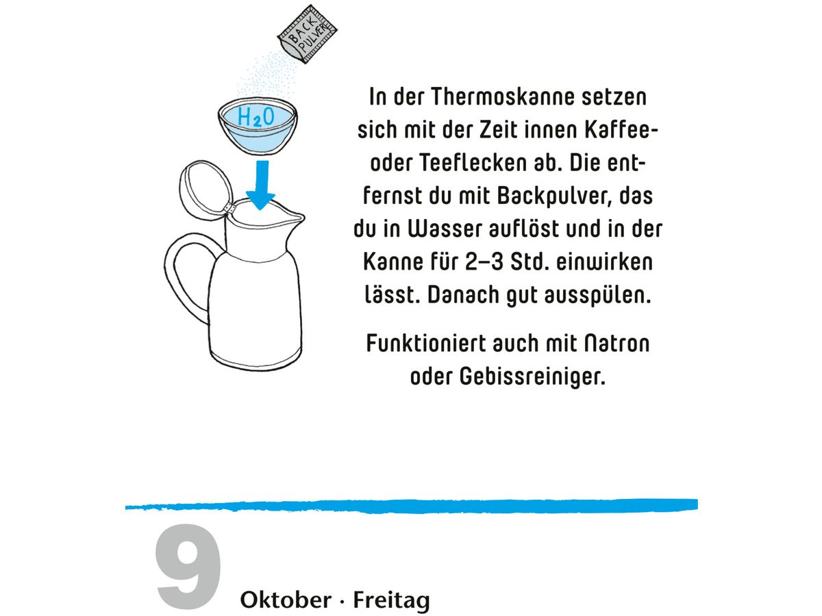 HARENBERG Abreisskalender 2026 3309949+26 Lifehacks DE 11x14cm (9783840036484)