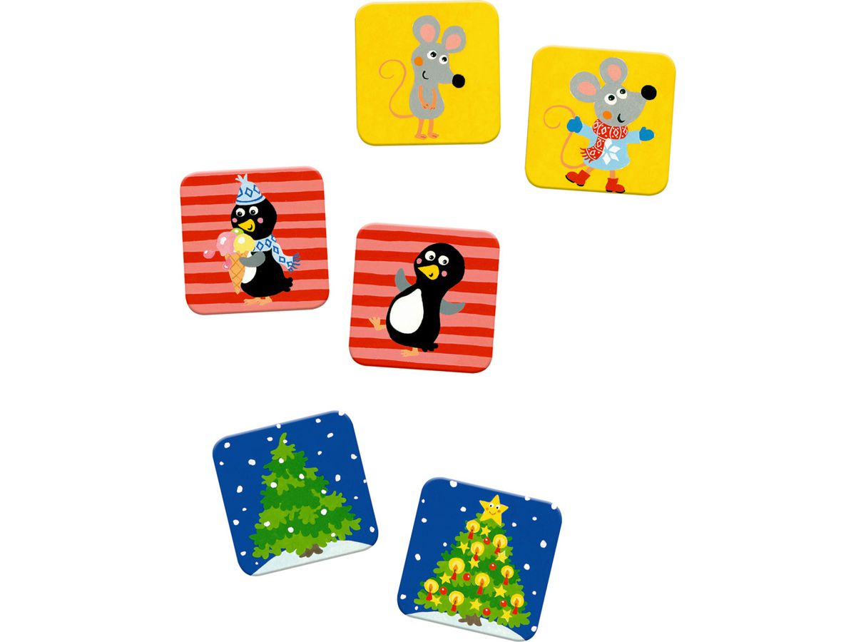 COPPENRATH Wandkalender 38x60cm 95548 Weihnachtseisenbahn Tiere (4050003955483)