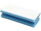 WEITACLEAN Éponge pad 150x70x43mm 5028024 bleu, sans rayures 10 pièces (7610588108482)