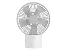 DELTACO USB Fan, Rechargable battery FT-775 Variable speeds White (7333048055019)