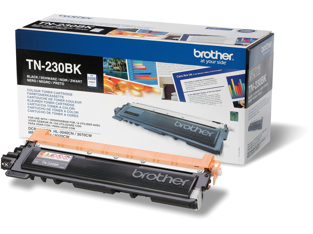 BROTHER Toner nero TN-230BK HL-3040/3070 2200 pagine (4977766666954)