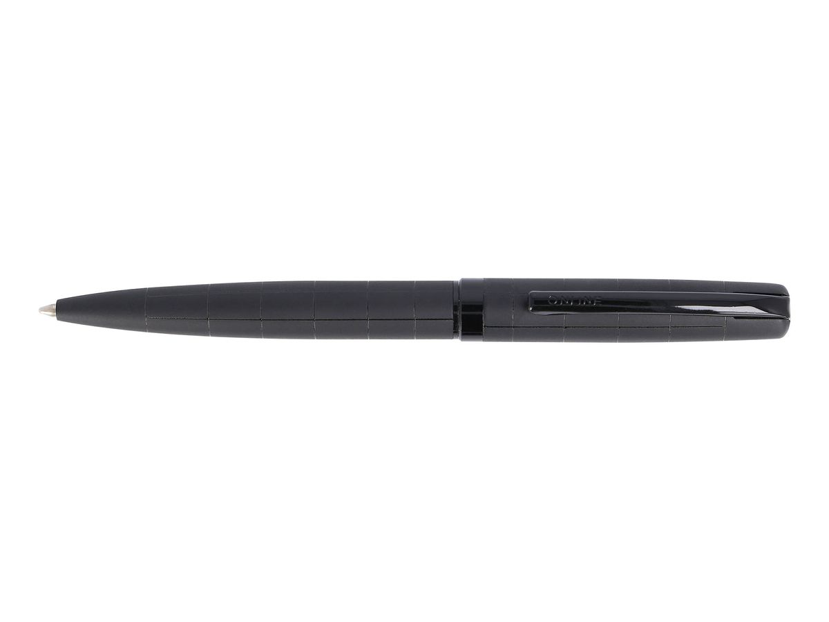 ONLINE Stylo à bille Eleganza M 34395/3D Black Style, noir (4014421343956)