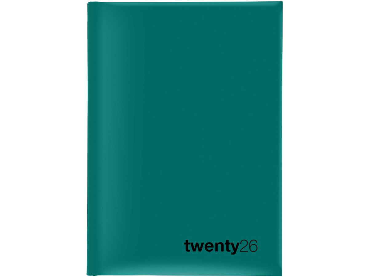 BIELLA Geschäftsagenda Colorful 2026 809701090026U 1T/1S petrol ML 14.5x20.5cm (7611365524556)