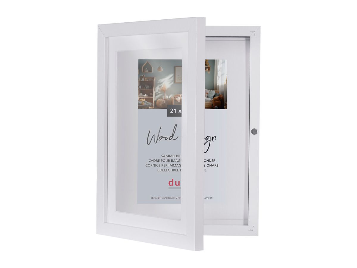 DUFCO Cornice 21x29.7cm 1620.10001 MemoryFrame, bianco (7612176094955)